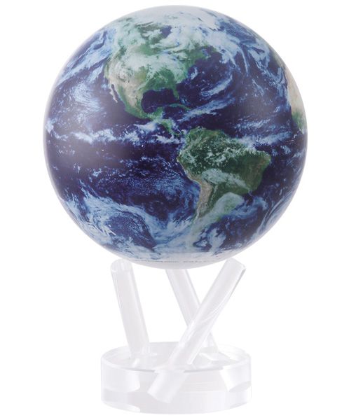 Earth Satellite View 6 Perpetual Motion Globe