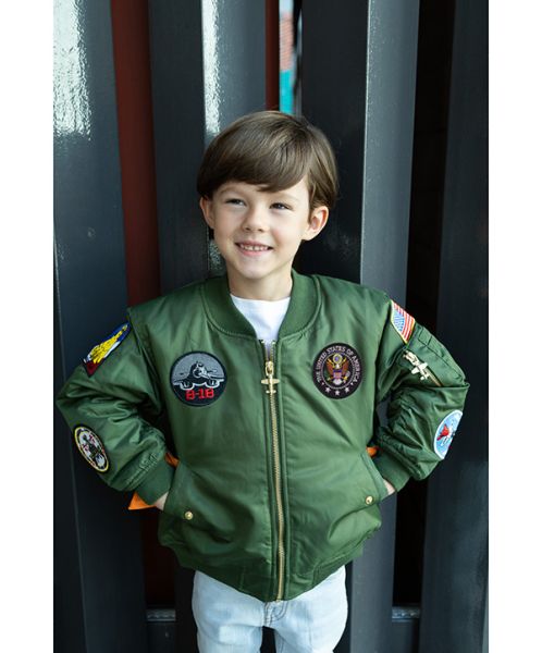 MA 1 Green Youth Flight Jacket