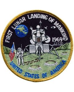 First Lunar Landing Patch