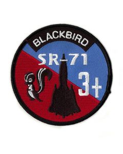 Lockheed SR-71 Blackbird 3+ Skunkworks Patch