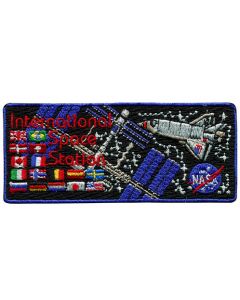 International Space Station Flags Patch