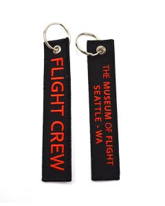 Embroidered Flight Crew Keychain