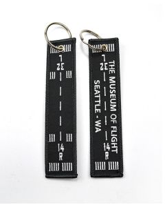 Boeing Field TMOF Runway Keychain