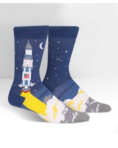 Saturn V Rocket Crew Socks