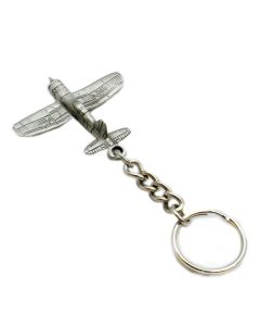 Vought F4U Corsair Pewter Keychain