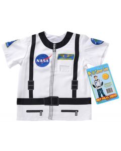 White My First Career Astronaut Costume Shirt