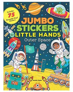 Jumbo Stickers Little Hands: Outer Space