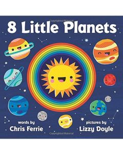 8 Little Planets Board Book