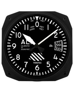 Square Altimeter 10 Inch Wall Clock