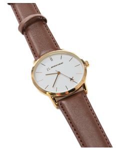 Boeing Women's Gold Rotating Airplane Watch