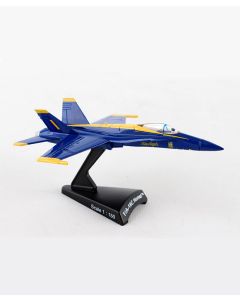 F/A-18 Hornet Blue Angel 1:150 Postage Stamp Model