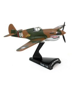 P-40 Hells Angels Postage Stamp 1:90 Model