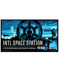 International Space Station Print 13"x19"