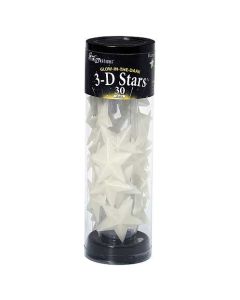 3-D Glow in the Dark Stars in a Tube