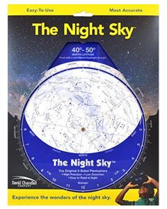 Night Sky 5" Planisphere 40-50 degrees N