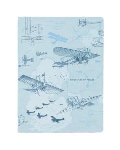 Aviation Early Flight Softcover Notebook