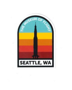 TMOF Saturn V Seattle WA Sticker