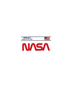 NASA Worm Logo Sticker