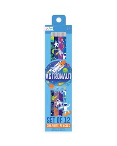 Astronaut Graphite Pencils Set of 12