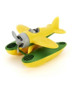 Yellow Seaplane with Grey Propeller Green Toys