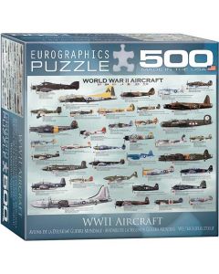 500 Piece WWII Aircraft Puzzle