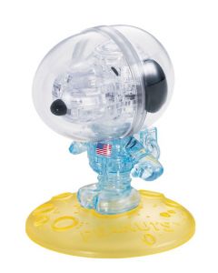 3D Crystal Snoopy Astronaut Puzzle