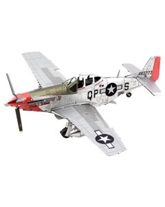 P-51D Mustang Color Metal Earth Model Kit