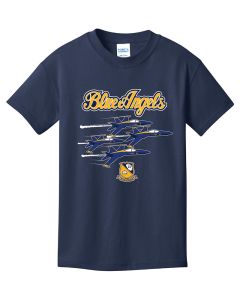 Youth Blue Angels Diamond Formation Tee 