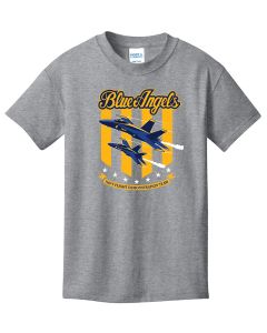 Youth Blue Angels Shield Jets Tee