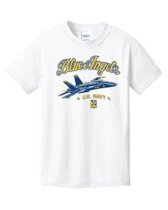 White Blue Angels Toddler Solo Jet Tee