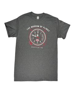 Altimeter Museum of Flight Grey Tee