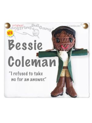 Fly Like Bessie Coleman Black History Month' Water Bottle