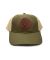 Le Rhône Engine Olive Green and Cream Cap