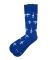 Blue Airplane Pattern Socks