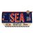 Seattle Luggage Tag Pouch Navy