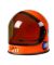 Orange Plastic Youth Astronaut Helmet