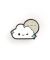 Cloud and Moon Enamel Pin