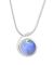 LeightWorks Blue Polished Small Wave Necklace