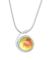 LeightWorks Fire Polished Small Wave Necklace