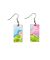 Angelina Villa Planet In Space Mural Earrings