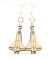 Space Shuttle Wood Earrings