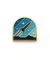 Rocket Starry Sky Pin