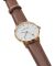 Boeing Women's Gold Rotating Airplane Watch