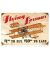 Flying Lessons Metal Sign