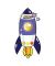 Rocketship Celetial Buddies Sticker