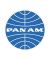 Pan Am Logo Sticker