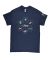 Home Beyond Earth Hexagon Icons Navy Tee