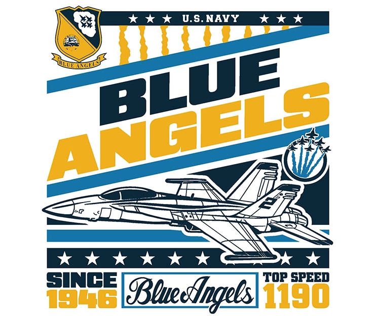 Blue Angels Graphic